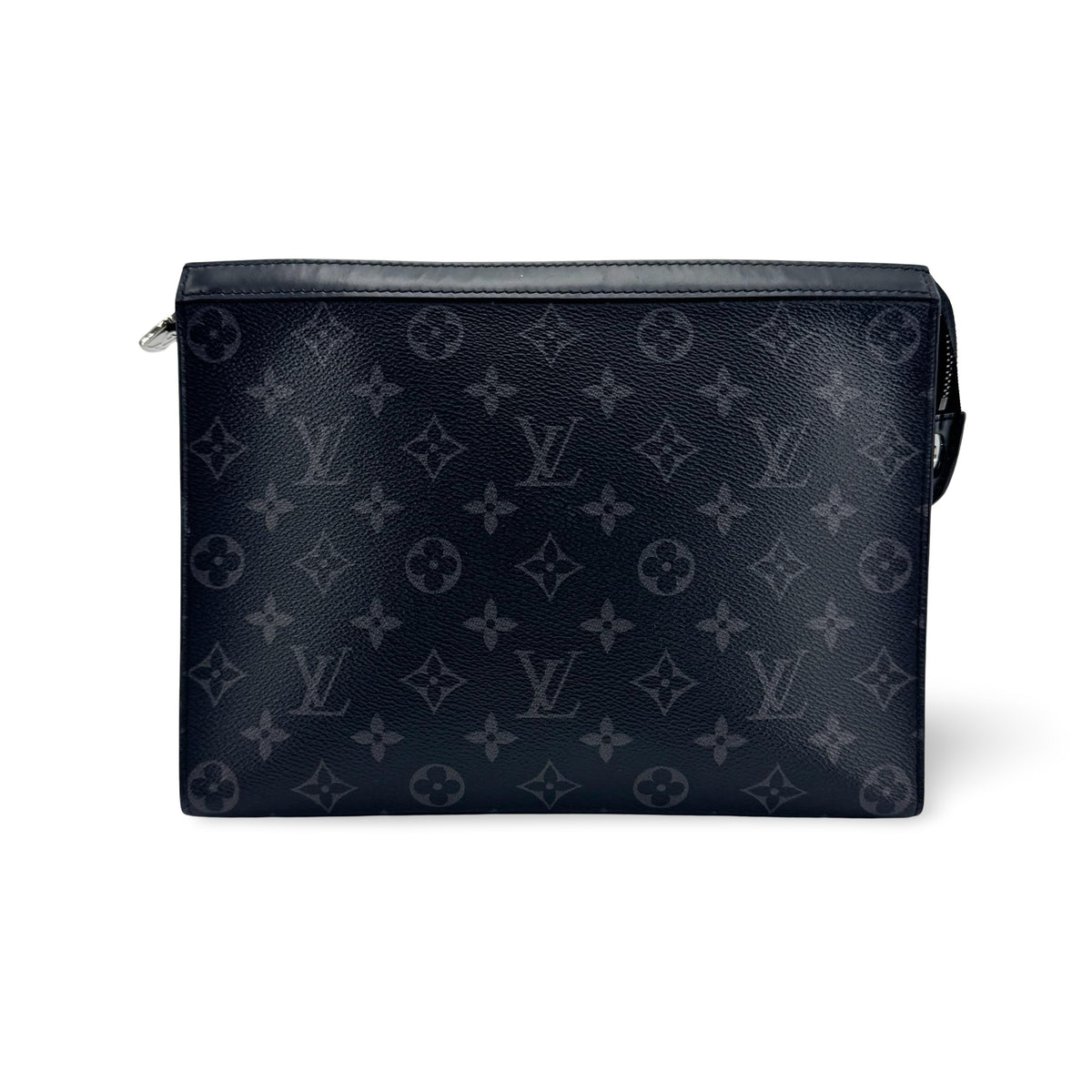 Louis Vuitton Pochette Voyage Reverse Monogram Eclipse Canvas MM