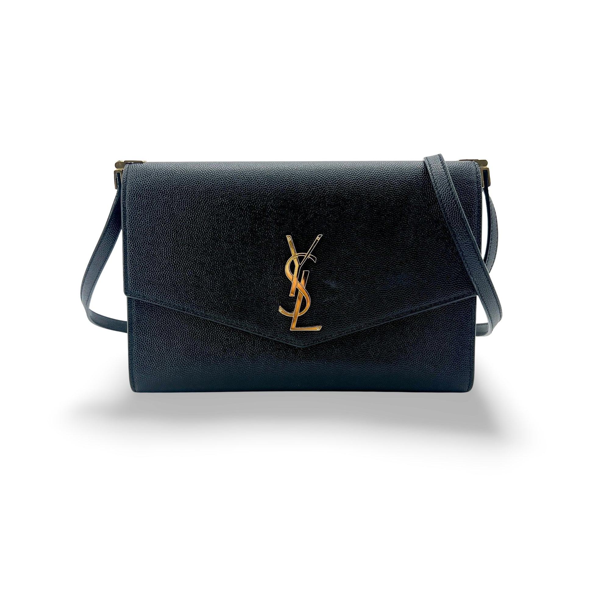 Saint Laurent Uptown Crossbody Bag Leather Mini