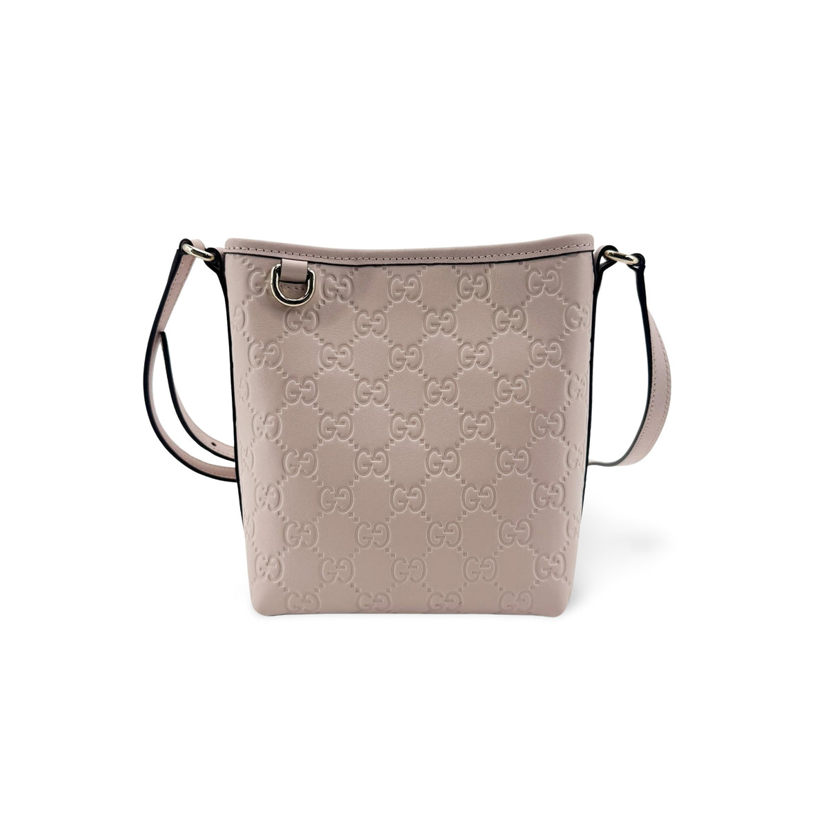 Gucci GG Emblem Bucket Bag Leather Product Image