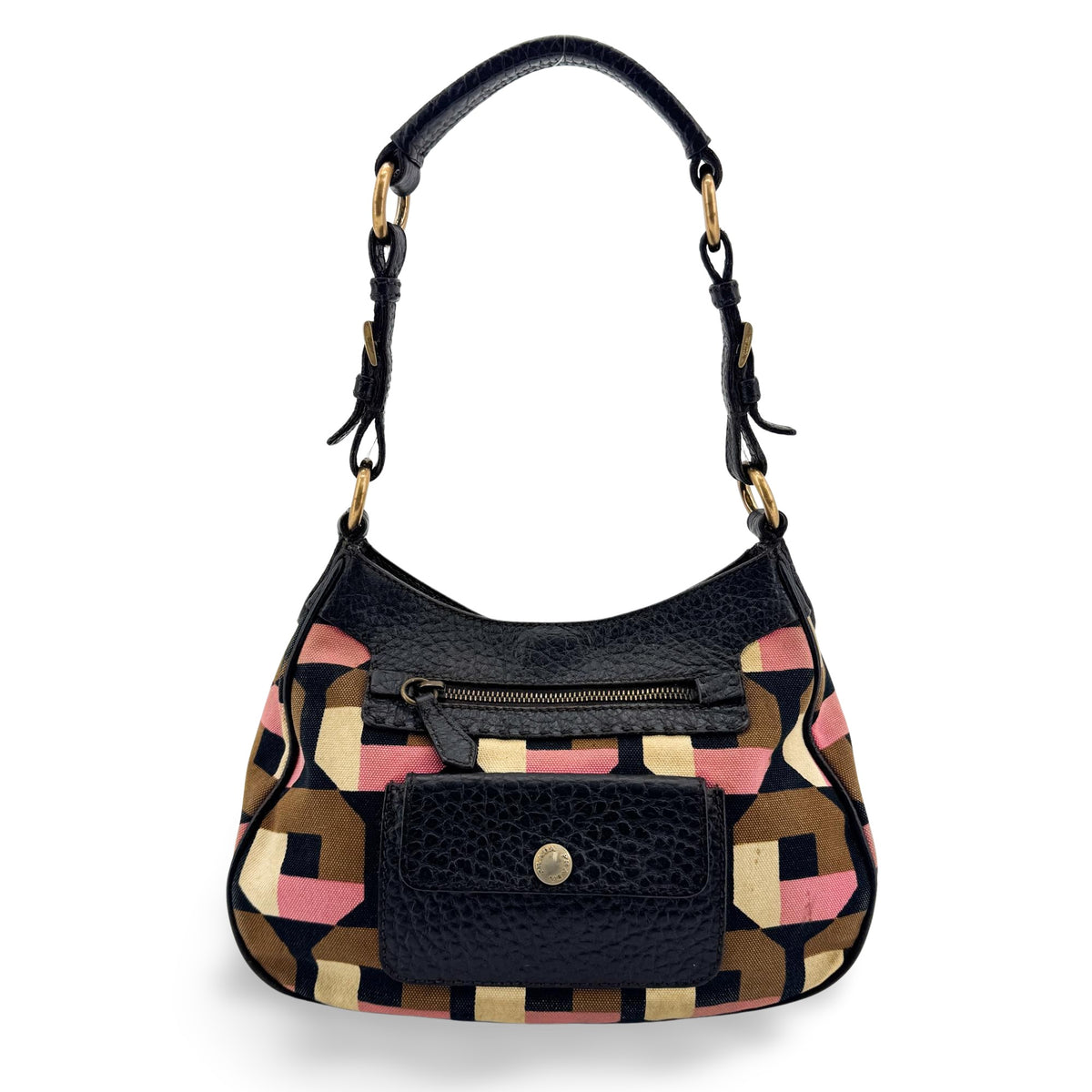 Prada Shoulder Canvas and Leather Product Image