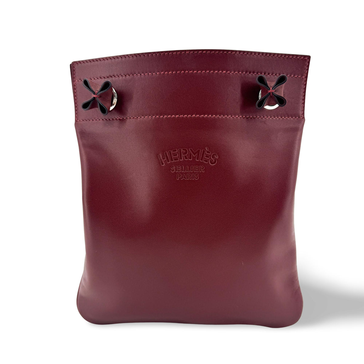 Hermes Aline Milo Lambskin and Swift Mini