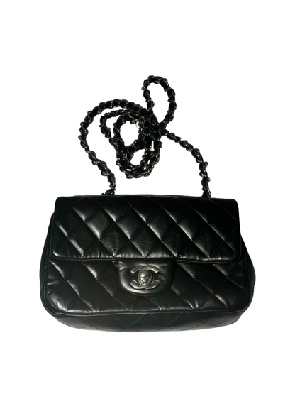 Chanel Classic Single Flap Quilted Lambskin Mini