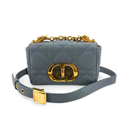 Christian Dior Caro Cannage Quilt Calfskin Micro