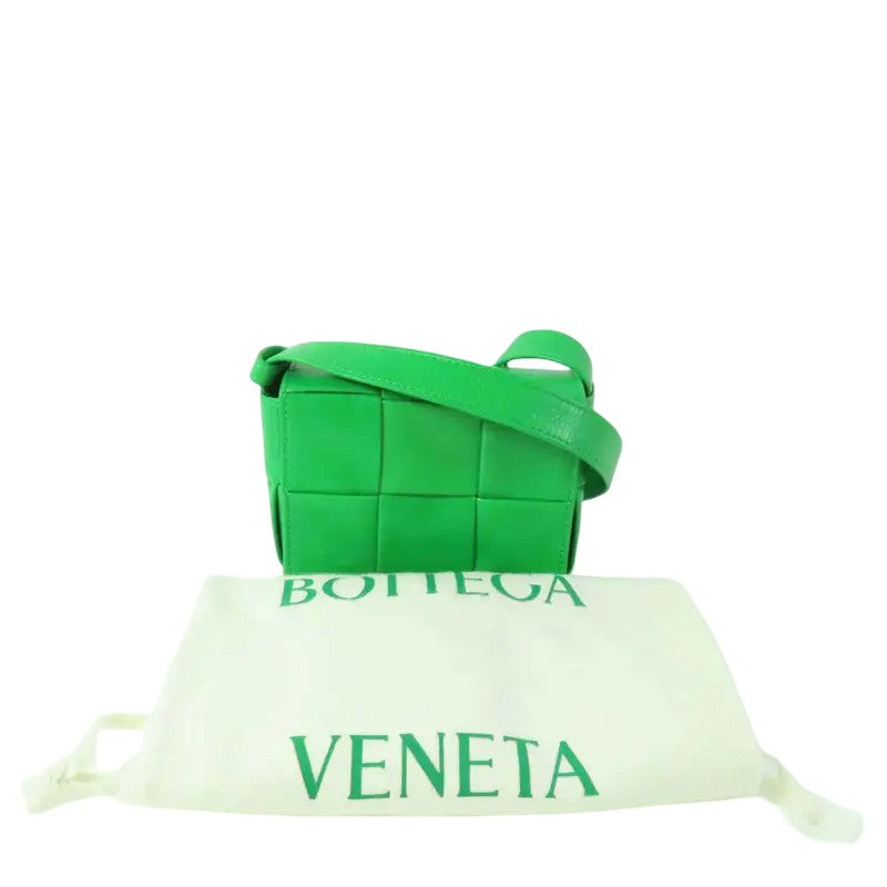 Bottega Veneta Candy Cassette Maxi Intrecciato Leather Mini