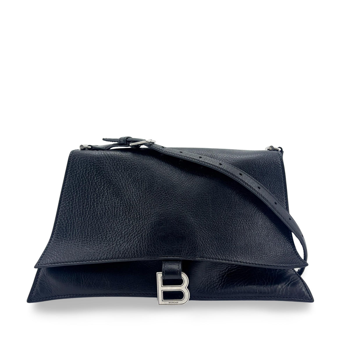 Balenciaga Downtown Soft Hourglass Leather Medium