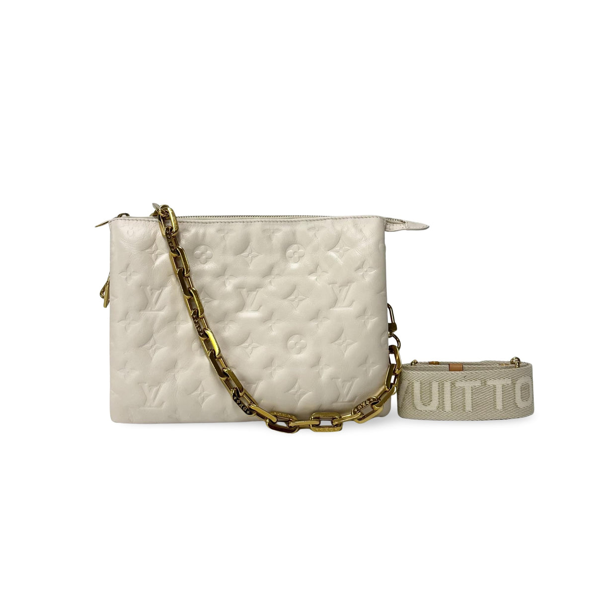 Louis Vuitton Coussin Monogram Embossed Lambskin PM