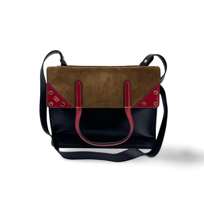 Fendi Flip Leather with Suede Small