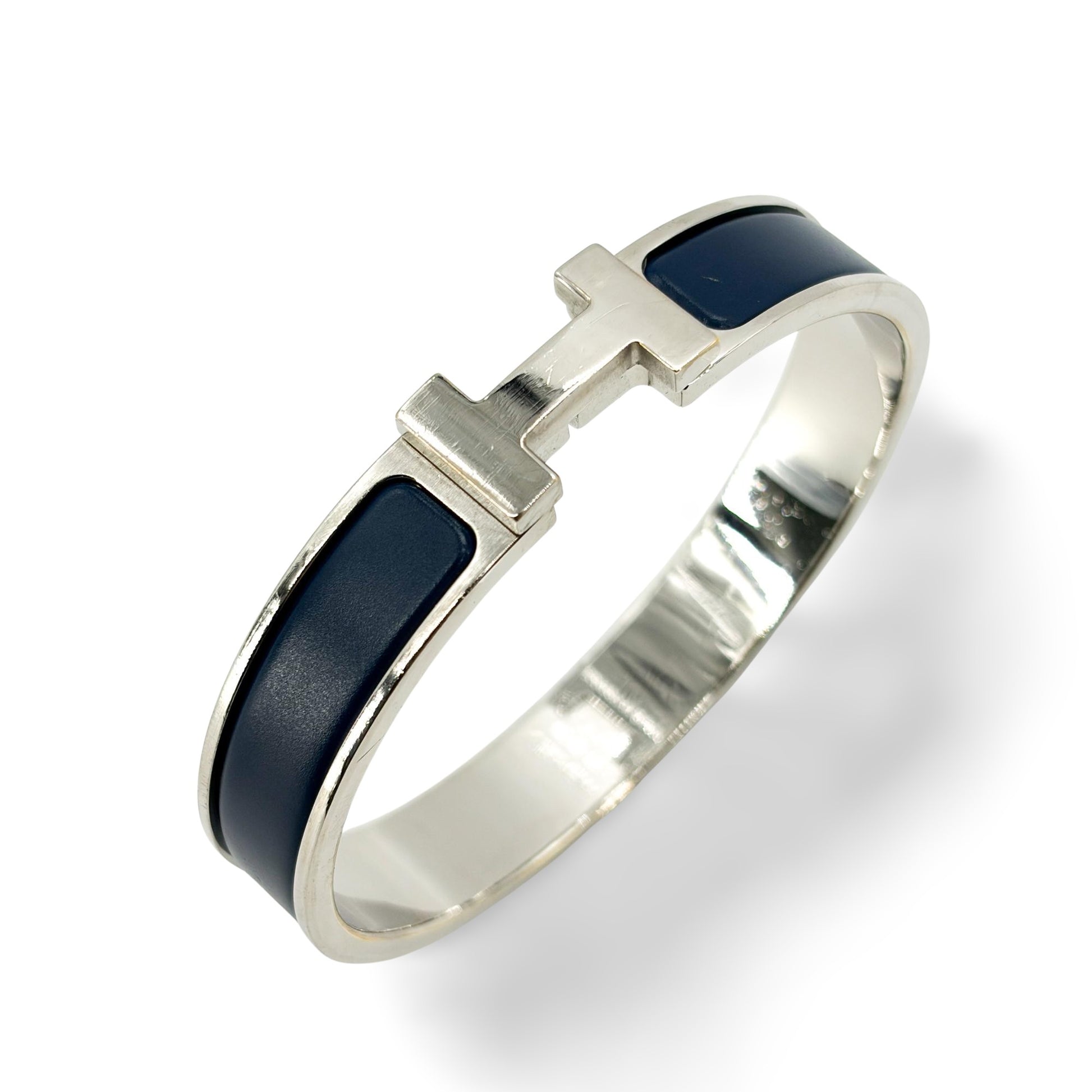 Hermes Clic H Enamel Narrow