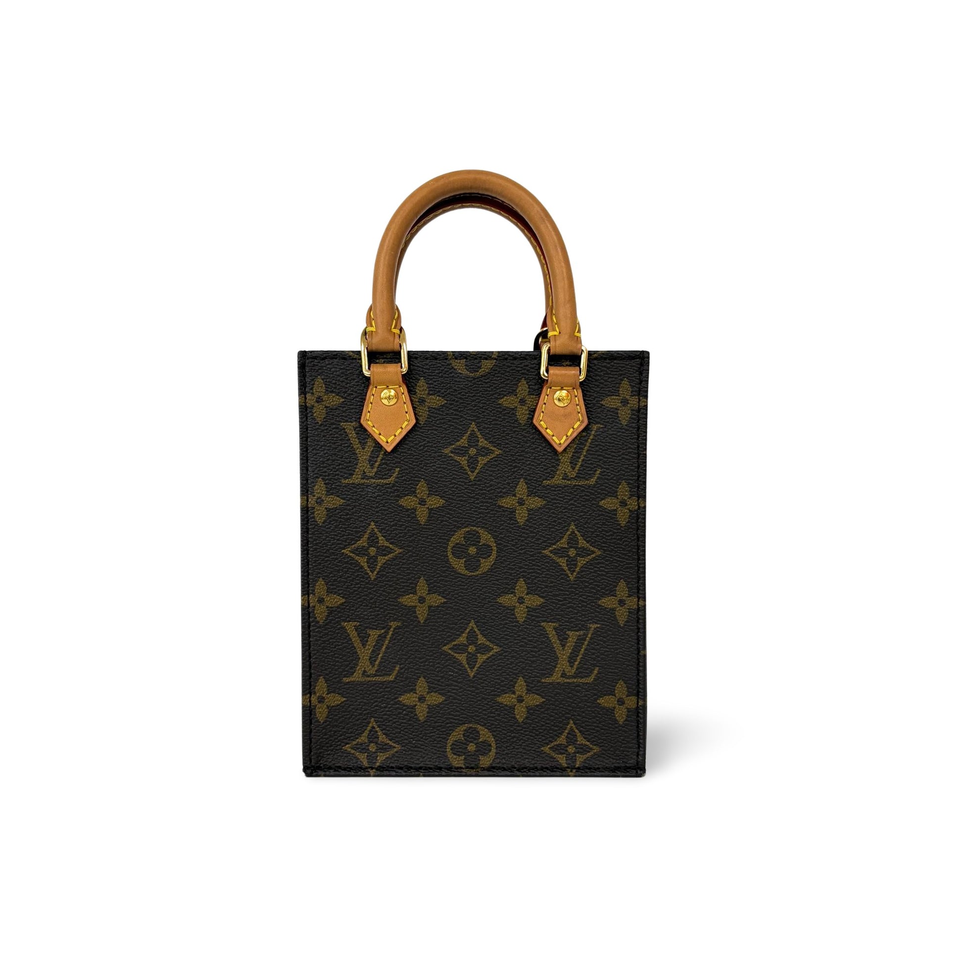 Louis Vuitton Petit Sac Plat Bag Monogram Canvas Product Image