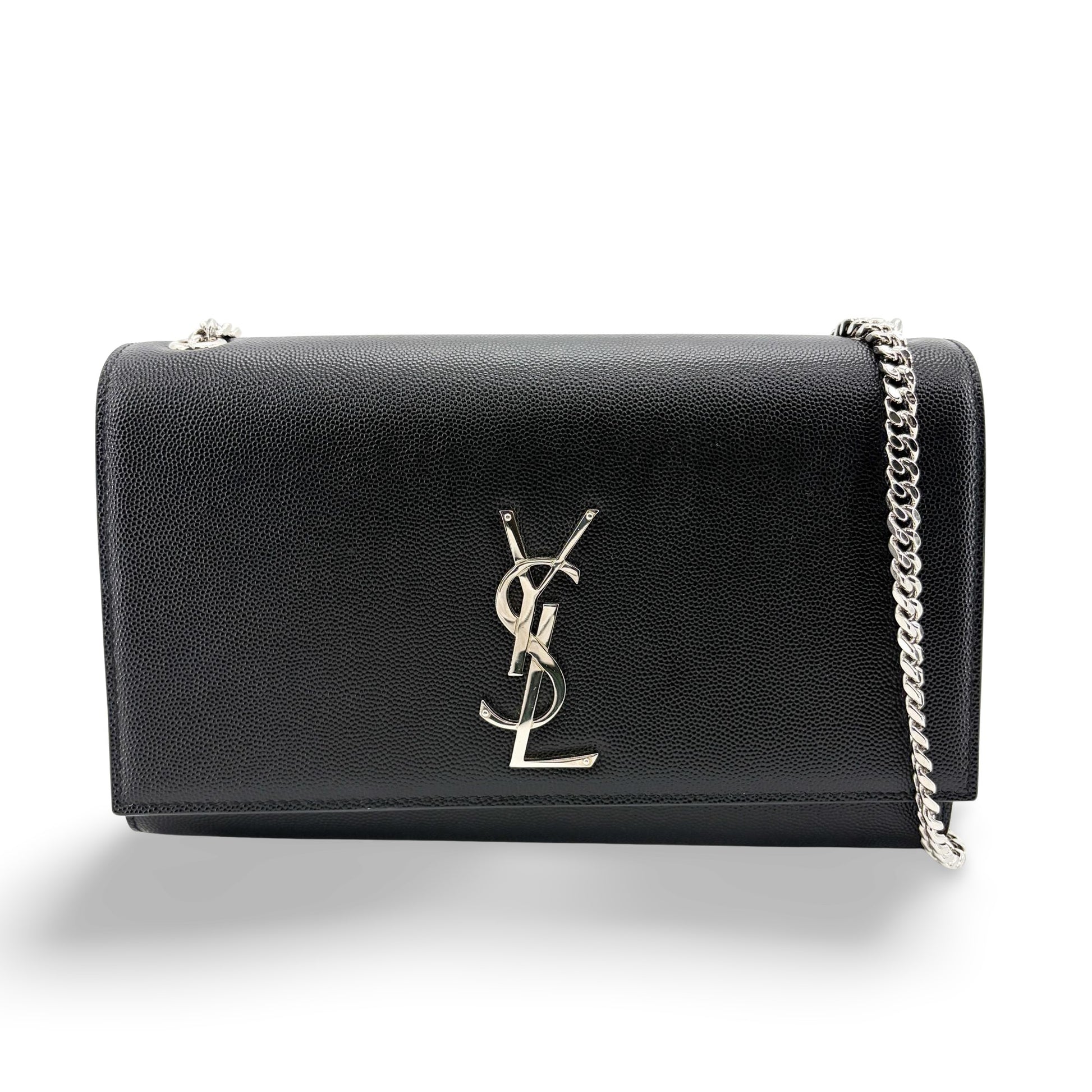 Saint Laurent Kate Crystal Embellished Patent Toy