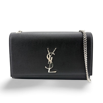 Saint Laurent Kate Crystal Embellished Patent Toy