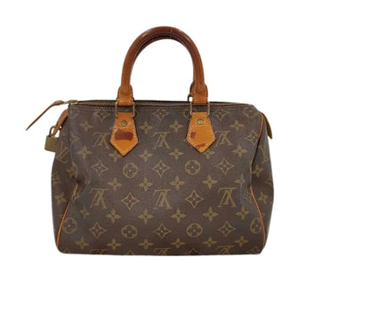 Louis Vuitton Speedy Handbag Monogram Canvas 25