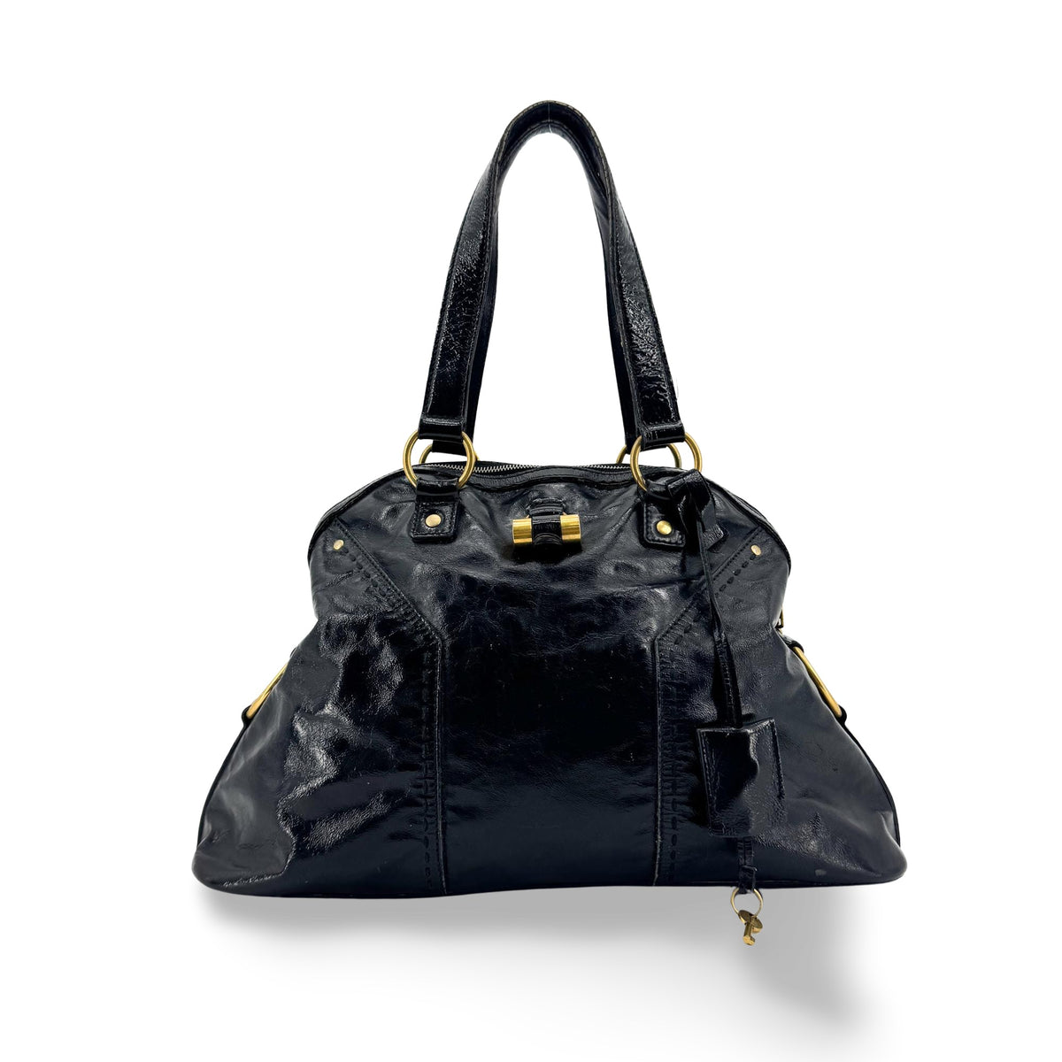 Saint Laurent Muse Patent Oversized