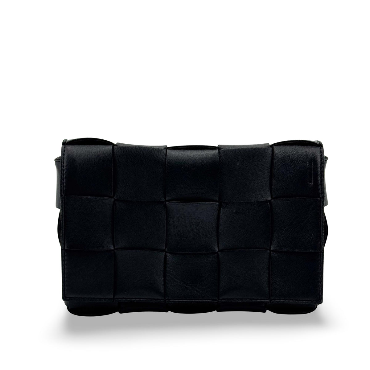 Bottega Veneta Cassette Maxi Intrecciato Leather Small