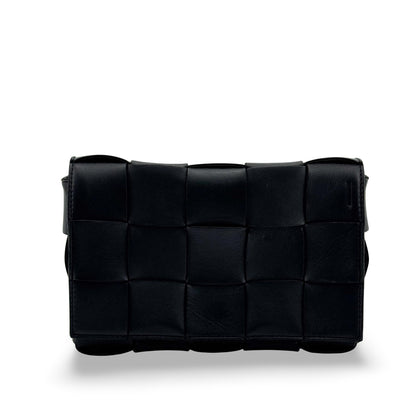 Bottega Veneta Cassette Maxi Intrecciato Leather Small