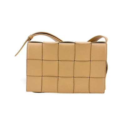 Bottega Veneta Cassette Maxi Intrecciato Leather Small