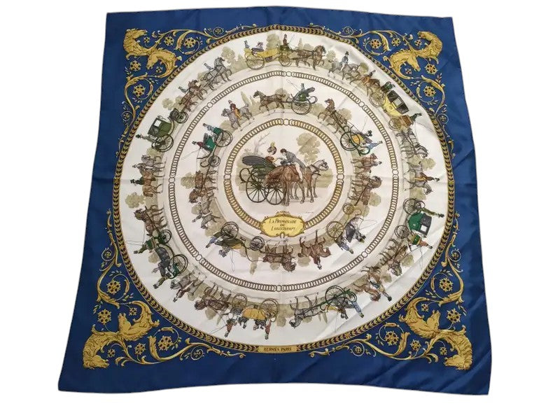 Hermes Carré 90 Silk multicolor 90 x 90