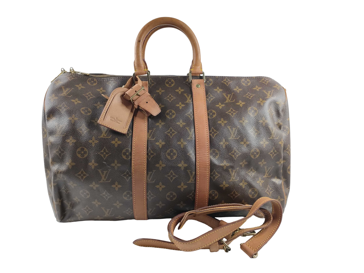 Louis Vuitton Keepall Bandouliere Monogram Canvas 45