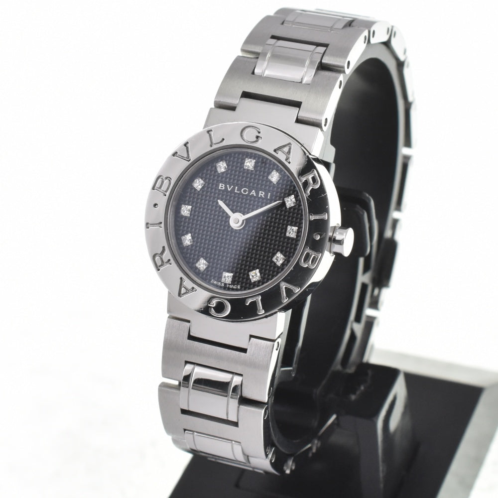 Bvlgari Bvlgari Bvlgari Quartz Stainless Steel with Diamond Markers 26