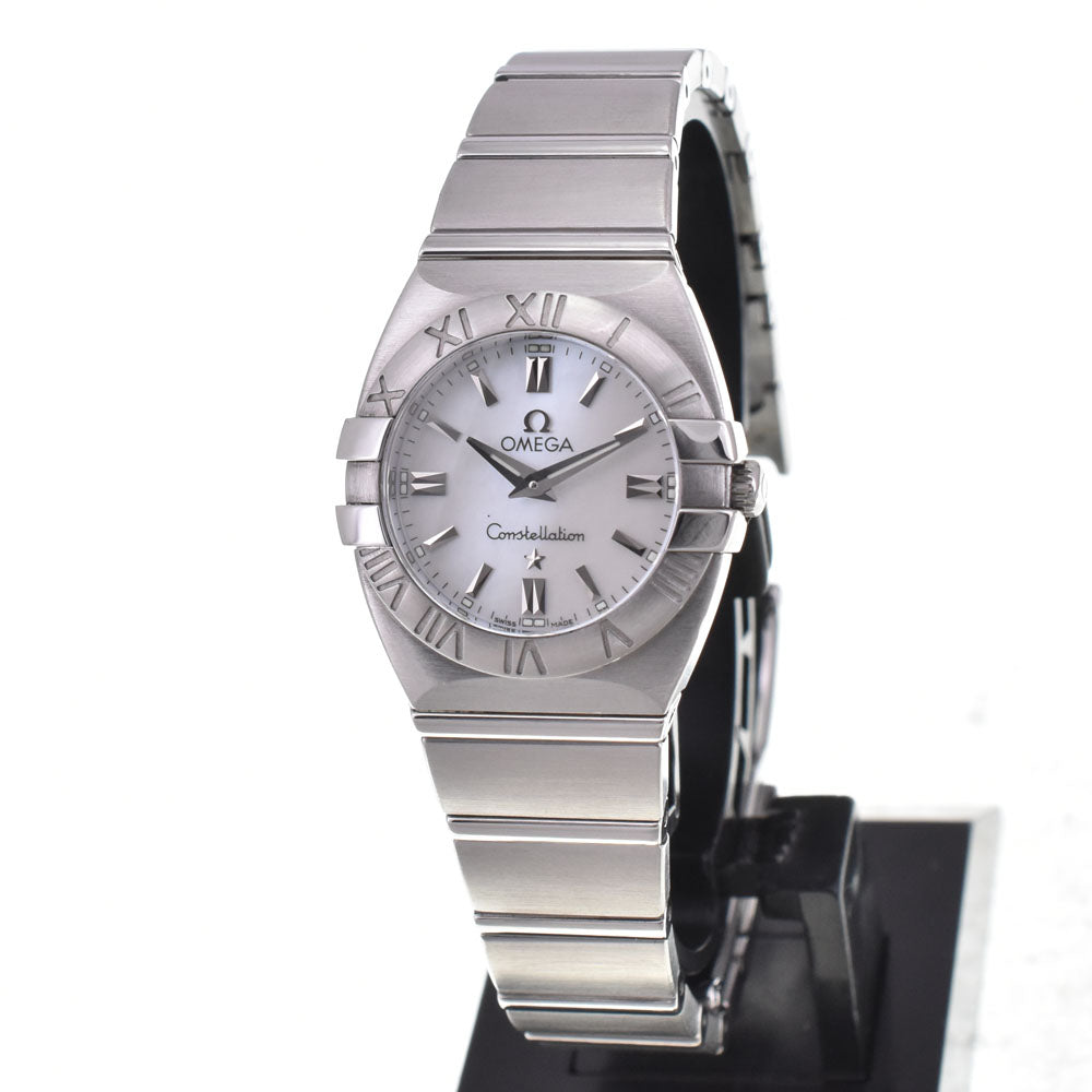 Omega Constellation Double Eagle Quartz Stainless Steel 24