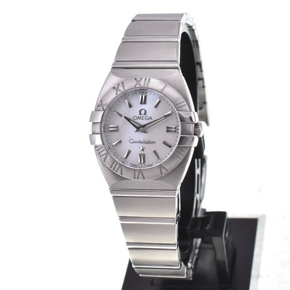 Omega Constellation Double Eagle Quartz Stainless Steel 24
