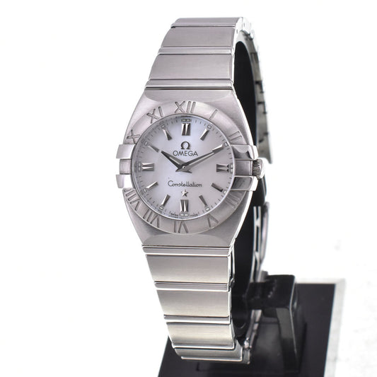 Omega Constellation Double Eagle Quartz Stainless Steel 24