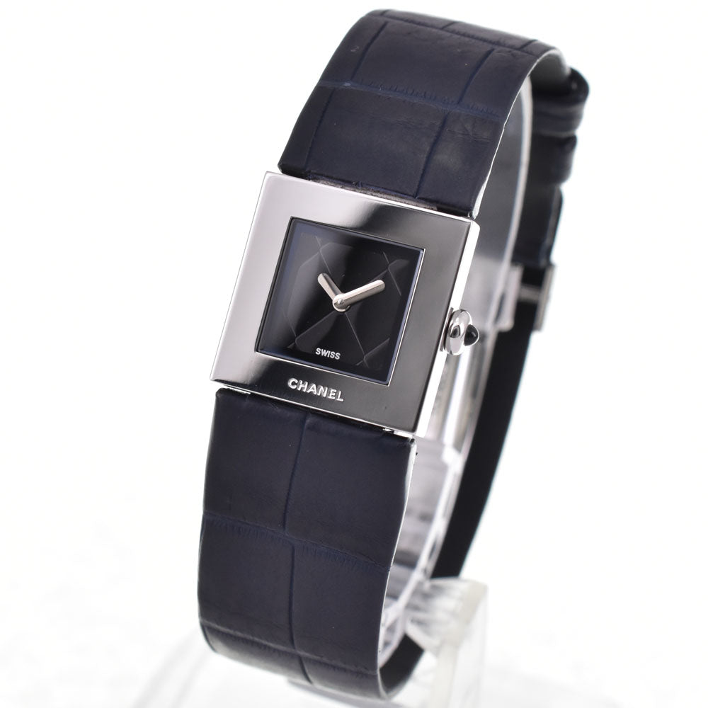 Chanel Matelasse Quartz Stainless Steel 19