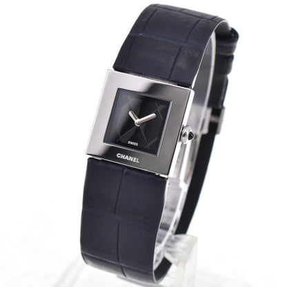 Chanel Matelasse Quartz Stainless Steel 19