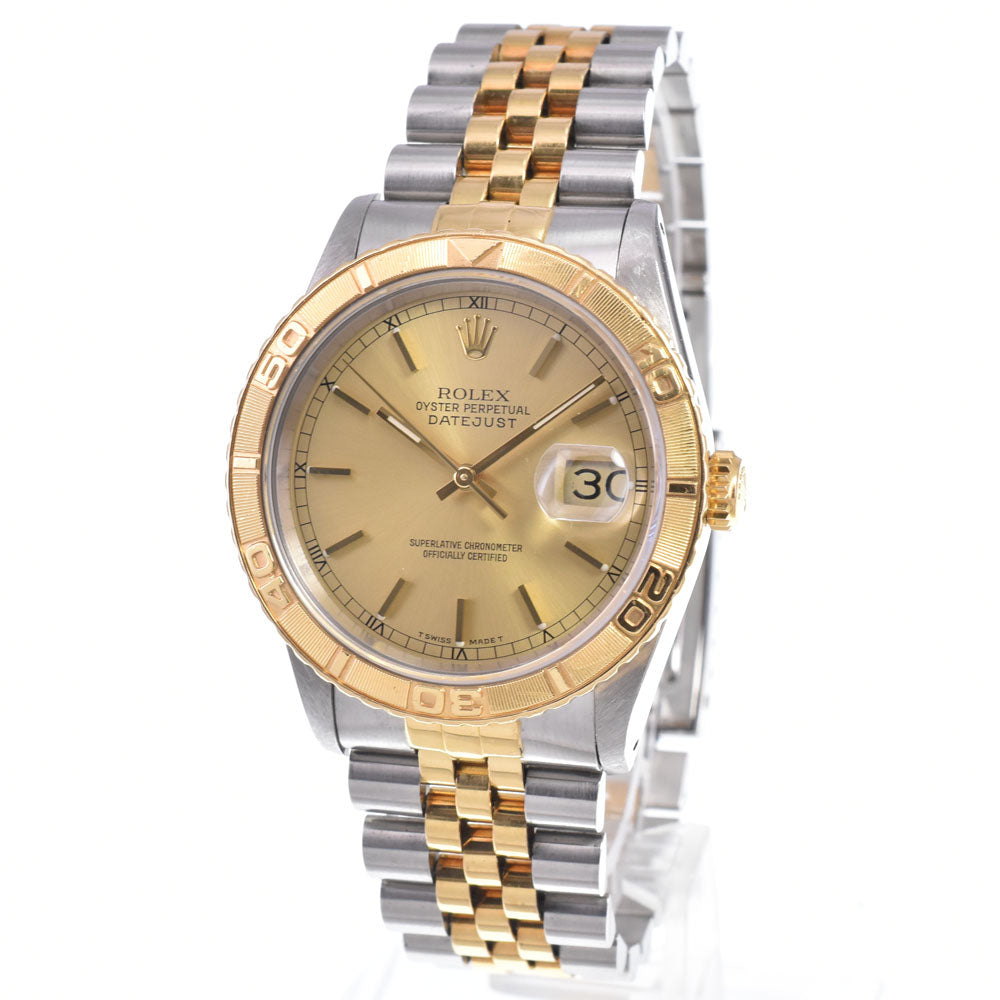 Rolex Oyster Perpetual Datejust Turn-O-Graph Automatic Stainless Steel and Yellow Gold 36