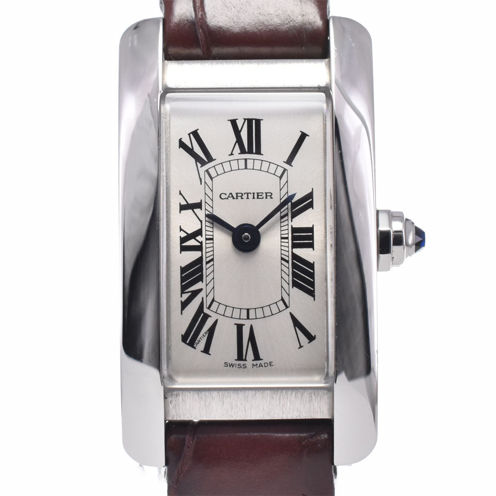 Cartier Tank Mini Quartz Steel & Leather Product Image