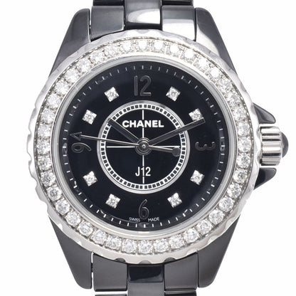 Chanel J12 Quartz Ceramic and Stainless Steel with Sapphire Bezel and Diamond Markers 29