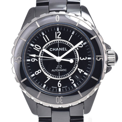 Chanel J12 Automatic Ceramic and Stainless Steel with Diamond Bezel 38