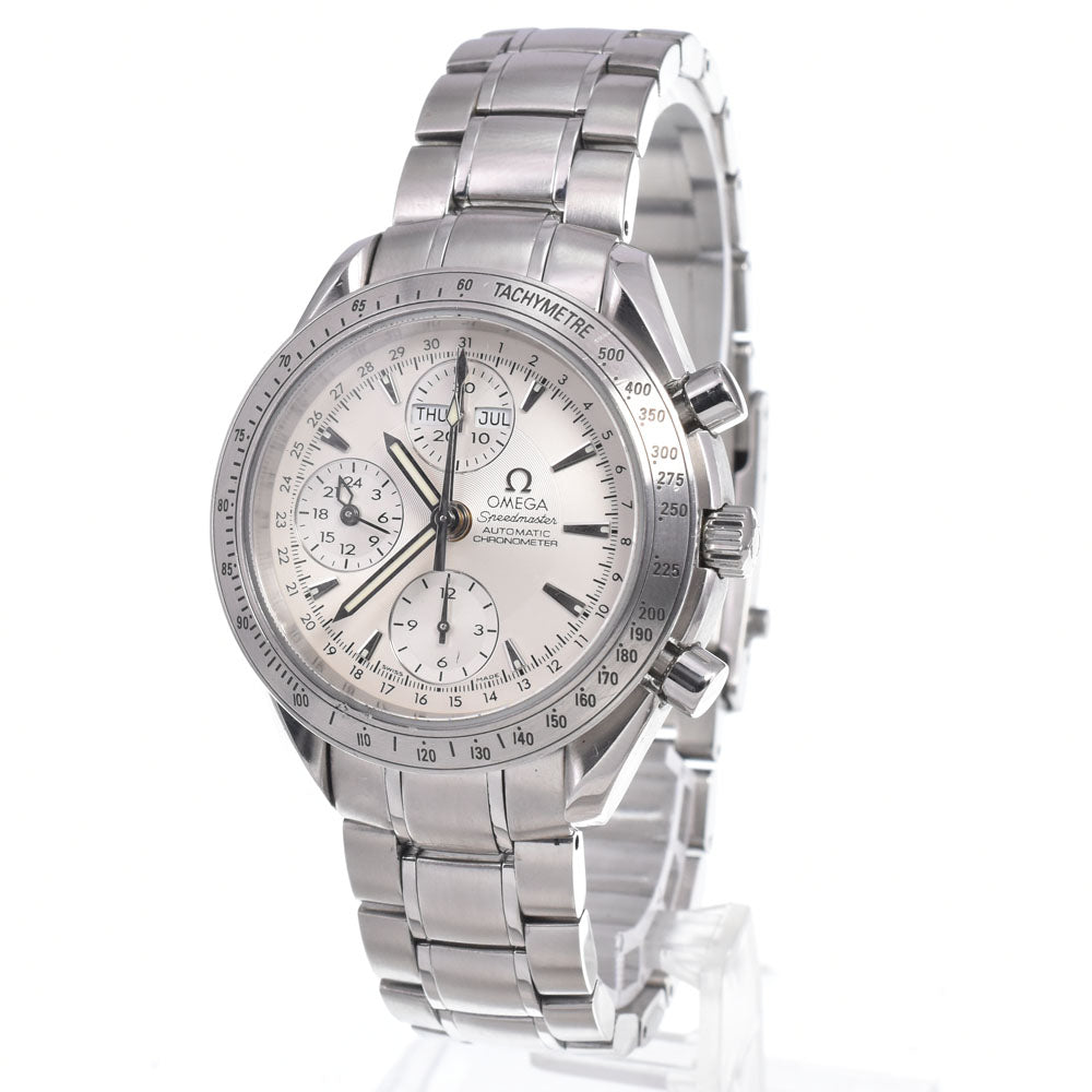 Omega Speedmaster Triple Calendar Chronograph Automatic Stainless Steel 39