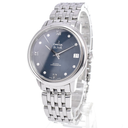 Omega De Ville Prestige Co-Axial Chronometer Automatic Stainless Steel with Diamond Markers 33