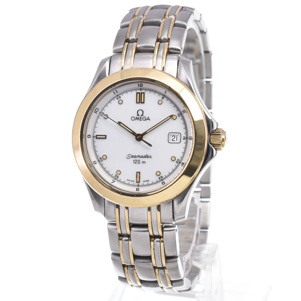 Omega Seamaster 120M Quartz Stainless Steel and 18K Yellow Gold 28