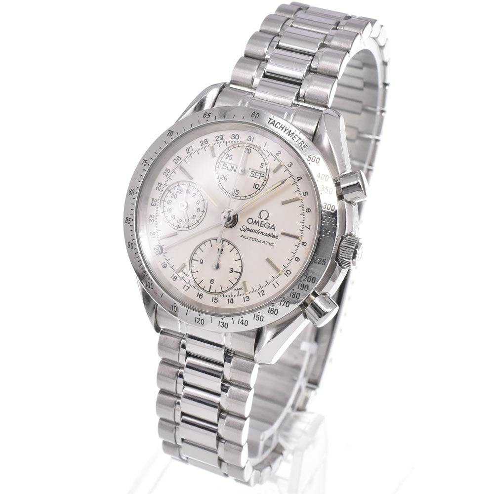 Omega Speedmaster Triple Calendar Chronograph Automatic Stainless Steel 39