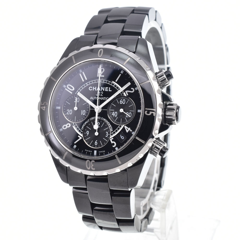 Chanel J12 Chronograph Automatic Ceramic and Stainless Steel 41