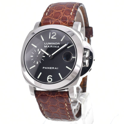 Panerai Luminor Marina Manual Stainless Steel and Leather 44