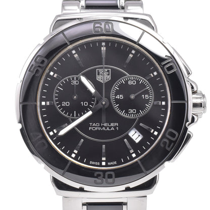 Tag Heuer Formula 1 Chronograph Quartz Stainless Steel and Ceramic 41