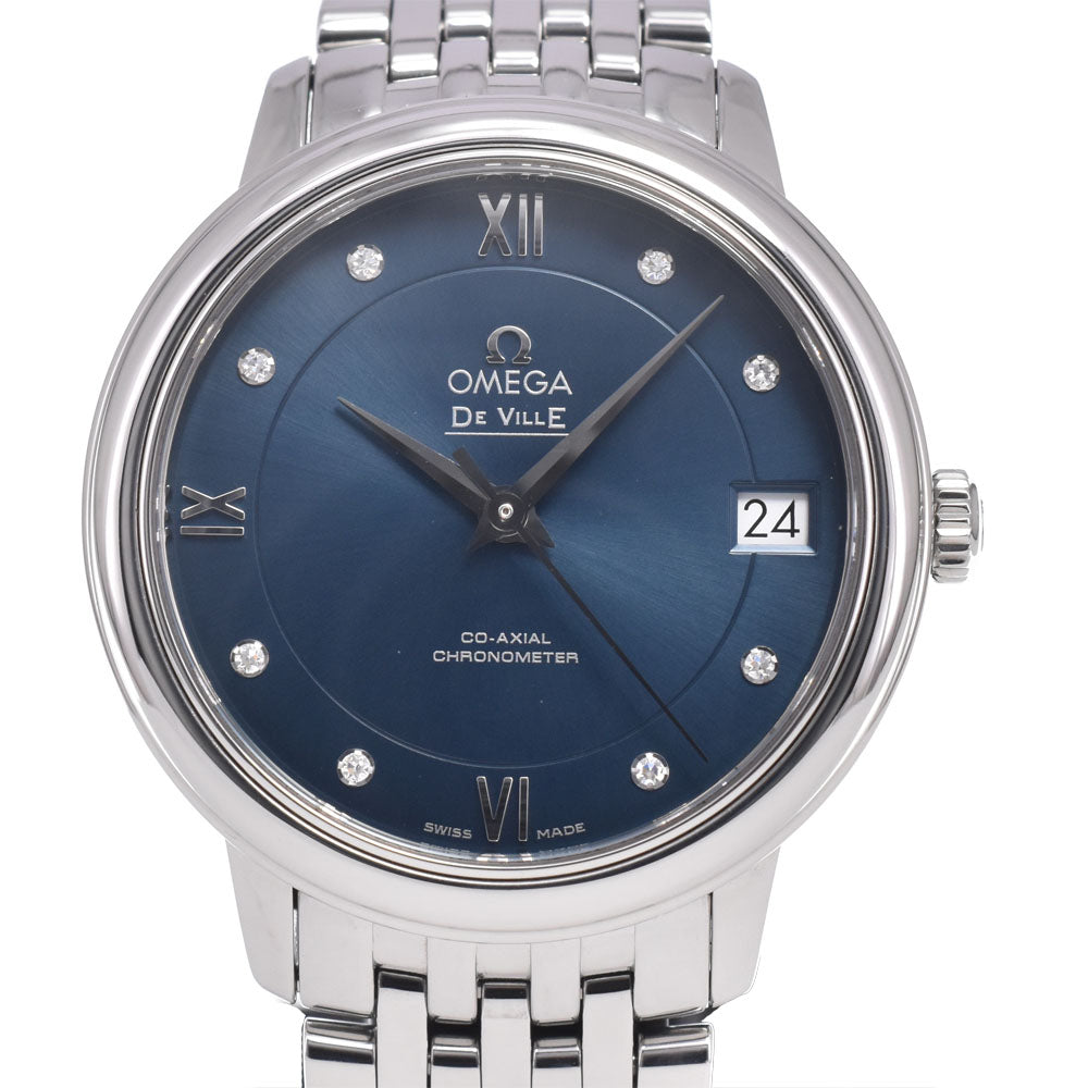 Omega De Ville Prestige Co-Axial Chronometer Automatic Stainless Steel with Diamond Markers 33