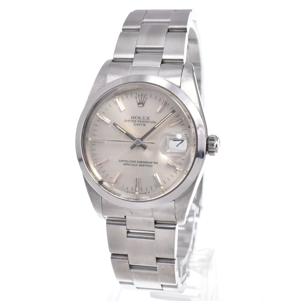 Rolex Oyster Perpetual Date Automatic Stainless Steel and White Gold 34