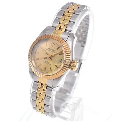 Tudor Princess Oyster Date Automatic Stainless Steel and 18K Yellow Gold 25