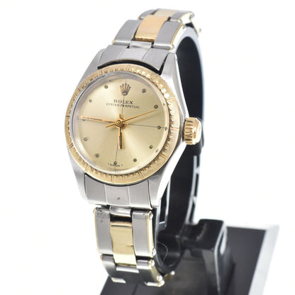 Rolex Oyster Perpetual Automatic Yellow Gold with Diamond Markers 25