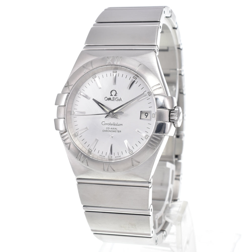 Omega Constellation Co-Axial Chronometer Automatic Stainless Steel 38