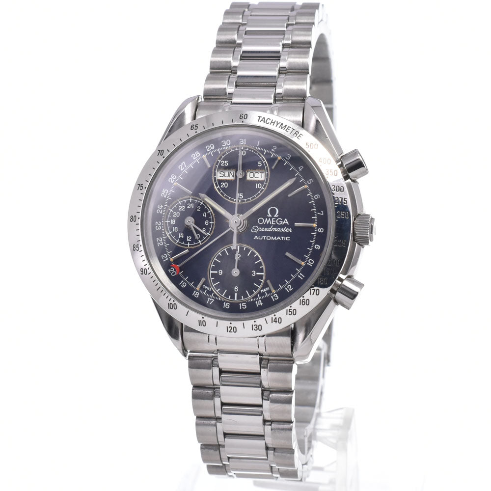 Omega Speedmaster Triple Calendar Chronograph Automatic Stainless Steel 39