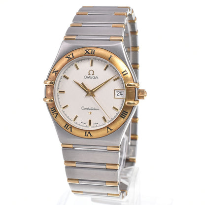 Omega Constellation Quartz Stainless Steel and Yellow Gold 34
