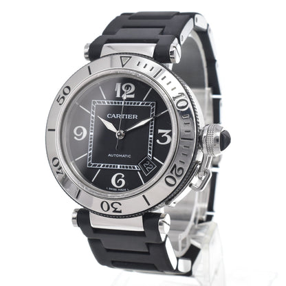 Cartier Pasha Seatimer Automatic Stainless Steel and Rubber 40