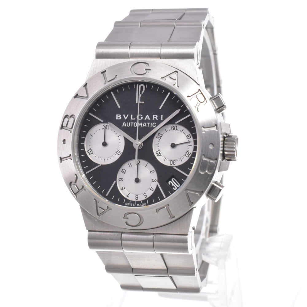 Bvlgari Diagono Chronograph Automatic Ceramic with Stainless Steel and Rubber 37