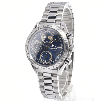 Omega Speedmaster Triple Calendar Chronograph Automatic Stainless Steel 39