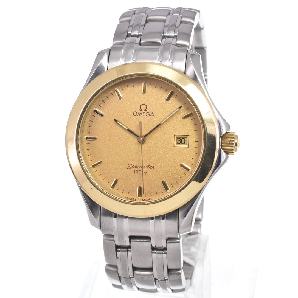 Omega Seamaster 120M Quartz Stainless Steel and 18K Yellow Gold 28